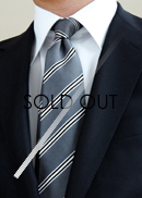 TREND GREY ストライプ