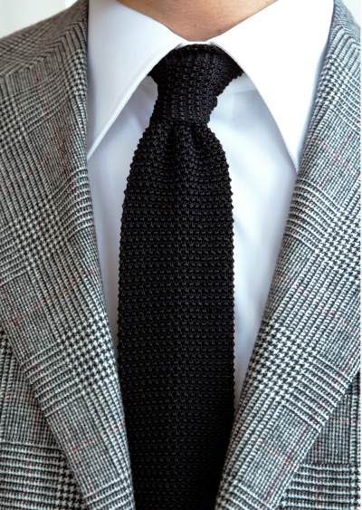 T.S. ITALY SOLID ニットタイ