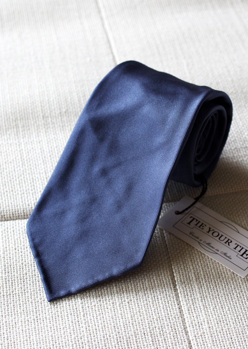 TIE YOUR TIE セッテピエゲ ネイビー | labiela.com