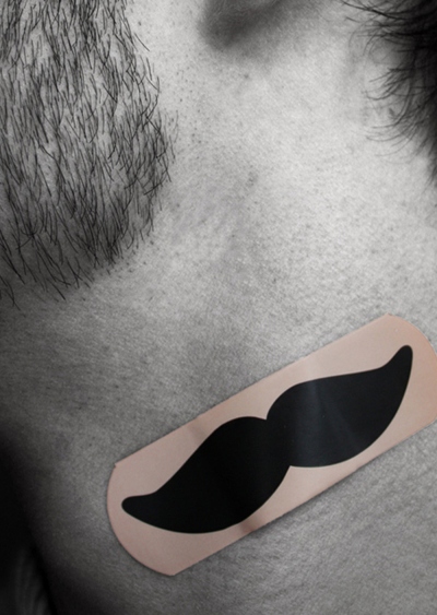 Mustache Bandages