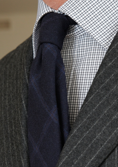 WOOL NAVY ウインドペン 【S】