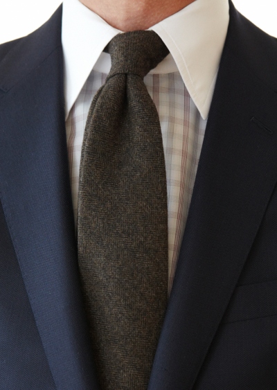 WOOL BROWN ミックス 【S】