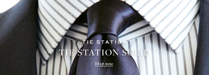 ネクタイ TIE STATION ソリッド